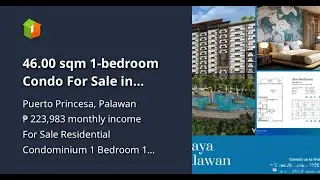 46.00 sqm 1-bedroom Condo For Sale in Puerto Princesa Palawan