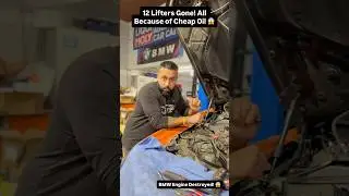 Кошмар с двигателем BMW &ndash; гидрокомпенсаторы повреждены из-за дешевого масла!