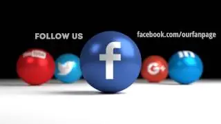 Social 26 (Icon Balls Facebook Black)