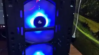 Шум работы вентиляторов Corsair AF140 LED 2018 на максимальных оборотах 1250rpm