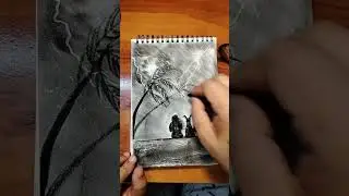 Highlight 1:36:54 &ndash; 1:41:54 from How To Draw / How to paint/ How to Sketch/  How to draw a landscape