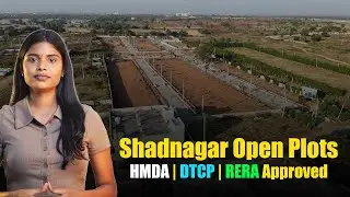 Ready to construct villa plots at Shadnagar | HMDA & RERA | Open Plots For Sale in SHADNAGAR.