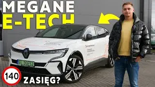 Ile przejedzie ELEKTRYCZNE RENAULT MEGANE? Test w trasie nad morze ⚡️