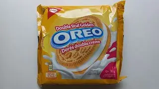 Double Stuf Golden Oreo review