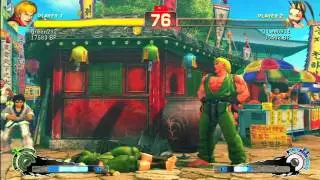 SSF4 Rank Match  green212 (KE)  vs  Q Lee0914 (IB)