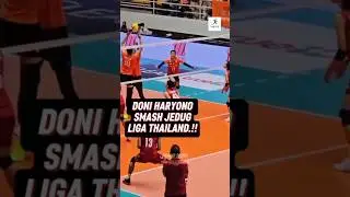 Spike Jedug Doni Haryono di Liga Thailand‼️ #voli #volleyball #volithailand #donyharyono