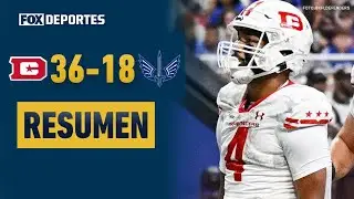 😎DEFENDERS, CAMPEONES CONFERENCIA XFL | DC Defenders 36-18 St. Louis Battlehawks | HIGHLIGHTS | UFL