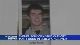 Sheriff: Body of missing Cass City man found in Sebewaing River