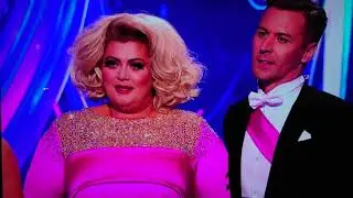 Dancing on Ice 2019 Gemma Collins argument