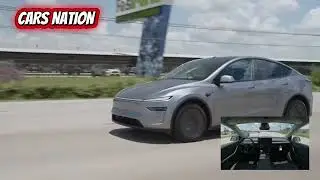 Tesla Car Drive  to New Owner | Tesla | Sports Cars 🚗 