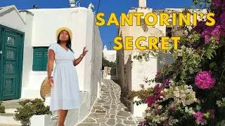 Most People Don’t Visit this Hidden Village | Pyrgos, Santorini