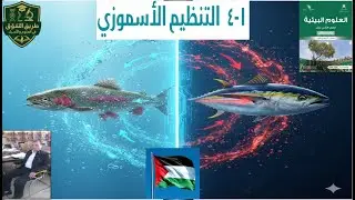 التنظيم الاسموزي: صراع البقاء: كيف تتحدى الكائنات المائية قوى الطبيعة؟ ثاني عشر علوم بيئية