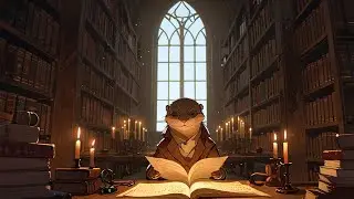 Ancient Library Lofi 📜🕯️ | Dusty Beats for Reading & Deep Thinking