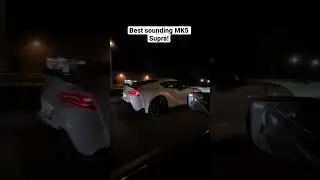 Best Sounding MK5 Supra!! *STRAIGHT PIPED TITANIUM EXHAUST*