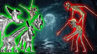 zoonomaly vs all monster of zoonomaly, zookeeper, monster rabbit, monster monkey, smilling cat