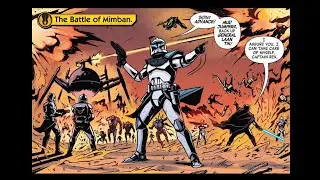 Jar Jar Binks saves Captain Rex (Star Wars Comic Dub)