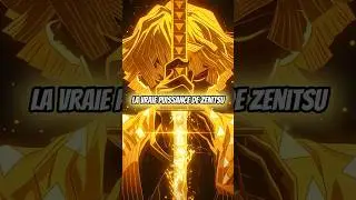 La vrai puissance de Zenitsu ! ⚡️🤯 #kimetsunoyaiba #demonslayer #anime #manga