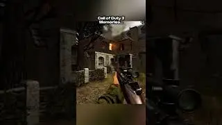 Call of Duty 3 and it&rsquo;s scenery! #callofduty #cinematic #throwback #videogames #gaming