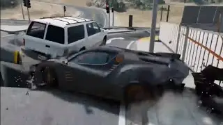 Cars vs Holes in the Ground - #001 - Beamng.drive