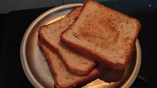 🔥🍞 Ghee wali, Chini wali ya Butter wali? 🤔😄 | Pan Fried Bread + Bacchon ki Masti | Evening Snacks 🥨