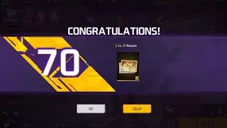 😱I got level 70 banner in free fire 🤯#levelup #freefiremax