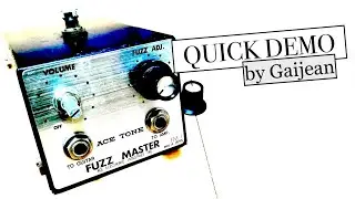 Ace Tone FM-1 Fuzz Master Late 60s Japanese Fuzz Quick Demo