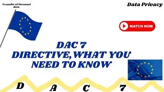 INTRODUCTION TO DAC 7 DIRECTIVE.