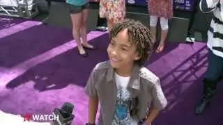 Jaden Betts red carpet interview at 