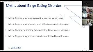 Understanding Binge Eating Disorder, our relationship with food, and body image