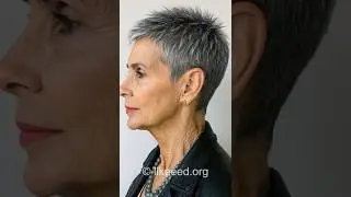Timeless Beauty ✨ Silver Pixie with Attitude