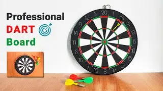 Making a Professional Dart Board at Home | technocraftStudio