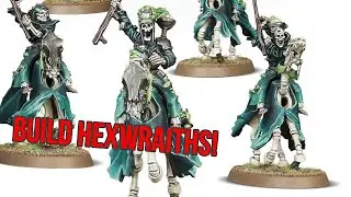 Model Build: Nighthaunt Hexwraiths