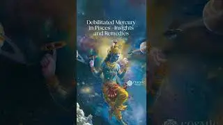 Debilitated Mercury in Pisces - Insights & Remedies #astrology