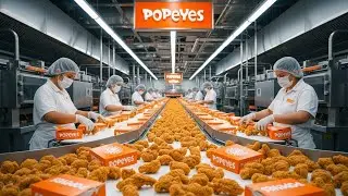 How It's Made: Popeyes Chicken, PRIME Energy Drink, Bounty Chocolate @LegendaryK12