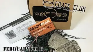 Crate Club Standard Crate Unboxing : February 2018 : By SOFREP : Tactical Survival Gear Monthly Box