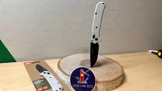 $5 Walmart White Ozark Trail Knife first look and how to order from HOME Budget Banger