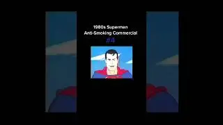 #1980s #Superman #AntiSmoking #Ad #dontsmoke #commercial #80s