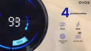 Langaton m&auml;rk&auml;-kuivaimuri lattioille Ovox Pulse