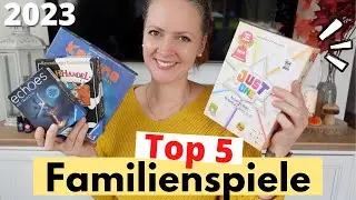 💛 Top 5 FAMILIEN Spiele 💛 Besten Gesellschaftsspiele & Brettspiele 💛 ab 8 Jahre