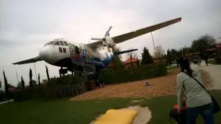 Ирланд детский парк Дискотека в самолёте - Irrland Park Family Park Disco on board Outdoor VLOG