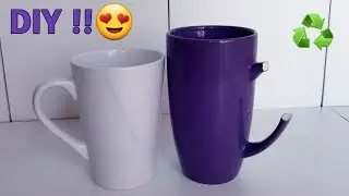 2 Hermosas Ideas CON TAZAS ROTAS | No Lo Tires a La Basura |DO DO LIXO AO LUXO