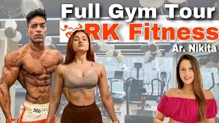 RK Fitness Paschim Vihar | Full GYM Tour | @RohitKhatriFitness @RohitSoniyaVlogs