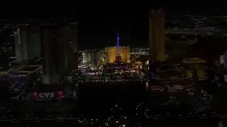 Night view of the strip from The Penthouse Suite at The Bellagio - OMG - Las Vegas - Nevada - USA