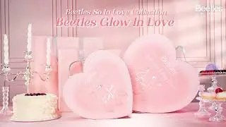 Love Grows quietly! | Beetles Glow In Love Gift Box Unboxing🎀 #pink #giftideas #giftbox