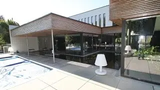 Le merveilleux bassin a koi tr&egrave;s technique de Fabrice