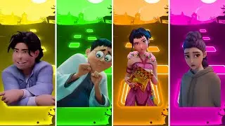 🎶 Bobby 🆚 Dr.Han 🆚 Zoey 🆚 Rumi | Kpop Demon hunters Tiles Hop EDM Rush