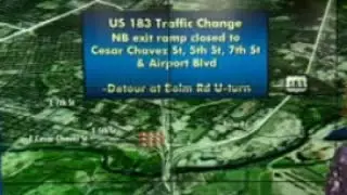 Weekend Jam: US-183 construction detours