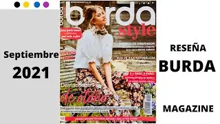 BURDA  STYLE SEPTIEMBRE 2021