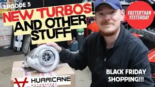 Black Friday Car Parts Haul &ndash; Hurricane Super 40 Turbos, Injectors & More!