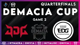 JDG vs EDG Highlights Game 2 | Demacia Cup 2025 Quarterfinals | JD Gaming vs EDward Gaming by Onivia